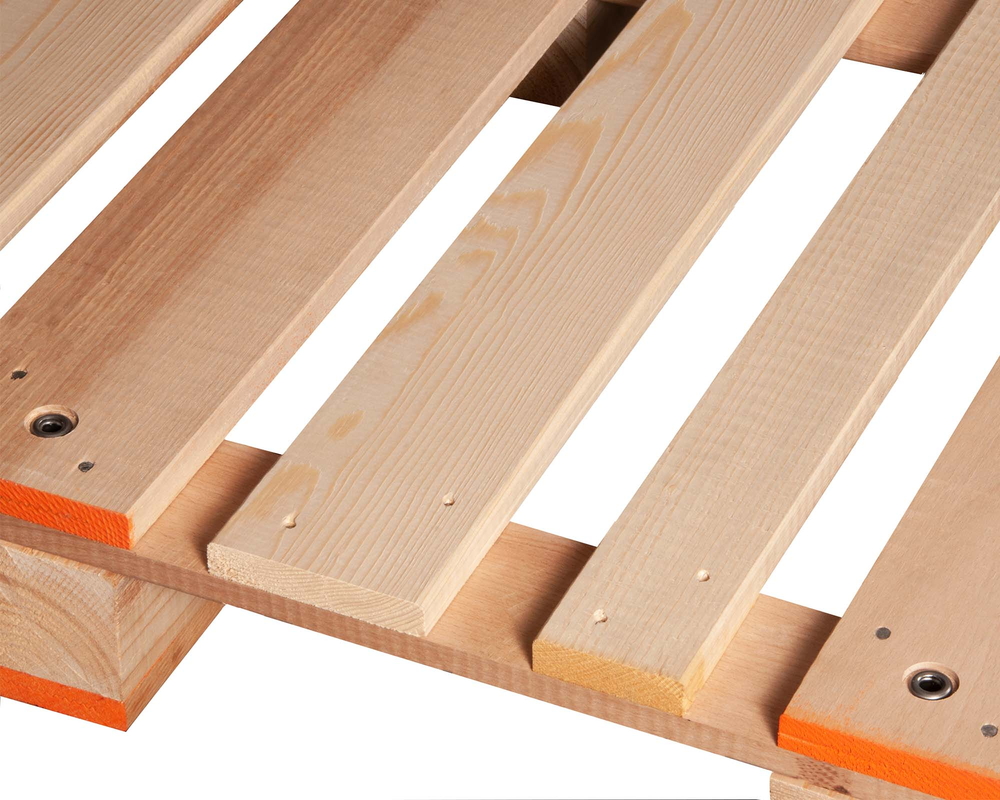 Detail photo of the system pallet